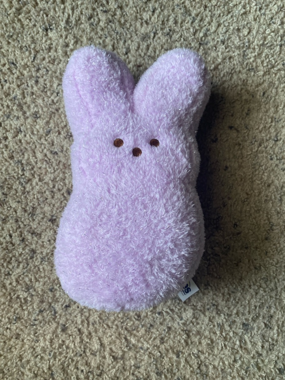 Lavender Peeps Plush Bunny (NWOT)